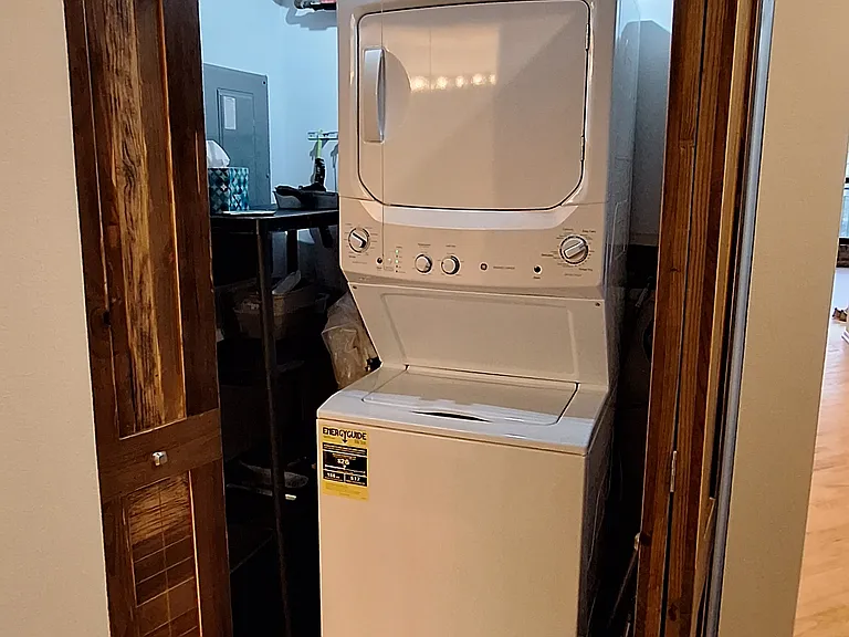 In-Unit Laundry center (1 year old)