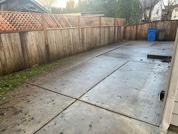 Back patio