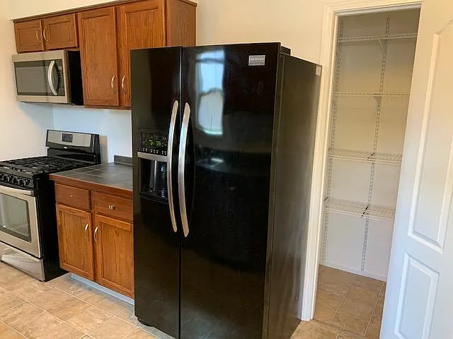 Kitchen with pantry