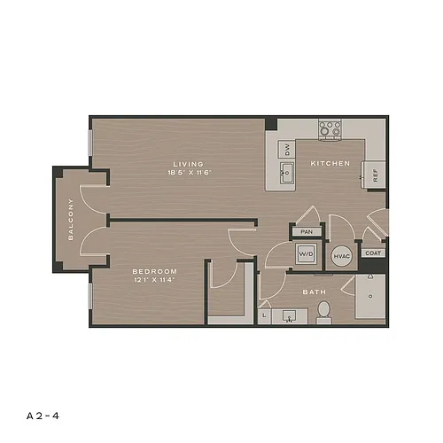 Floor plan A2-4