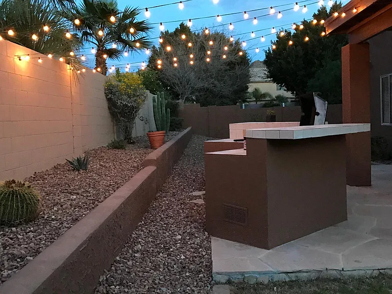 Back patio