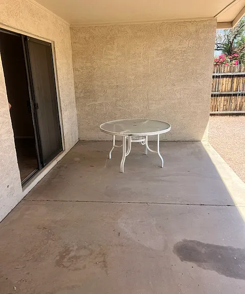 back patio
