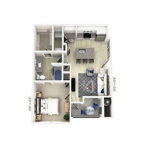 Floor plan The Coral