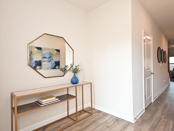 Amber floorplan modeled at Bryson Meadows in Lilburn, GA.