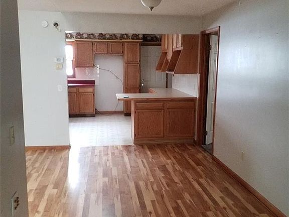 Dining area and kitchen