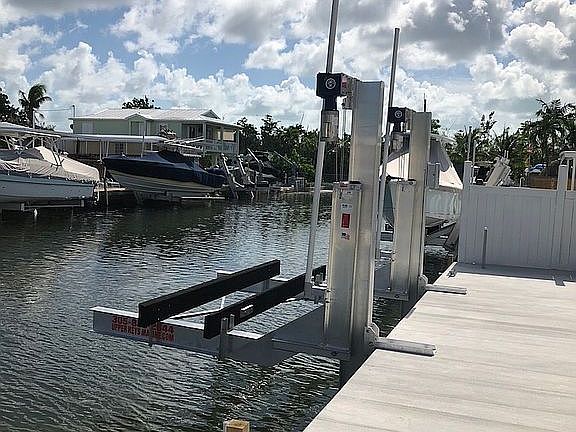 boat lift.