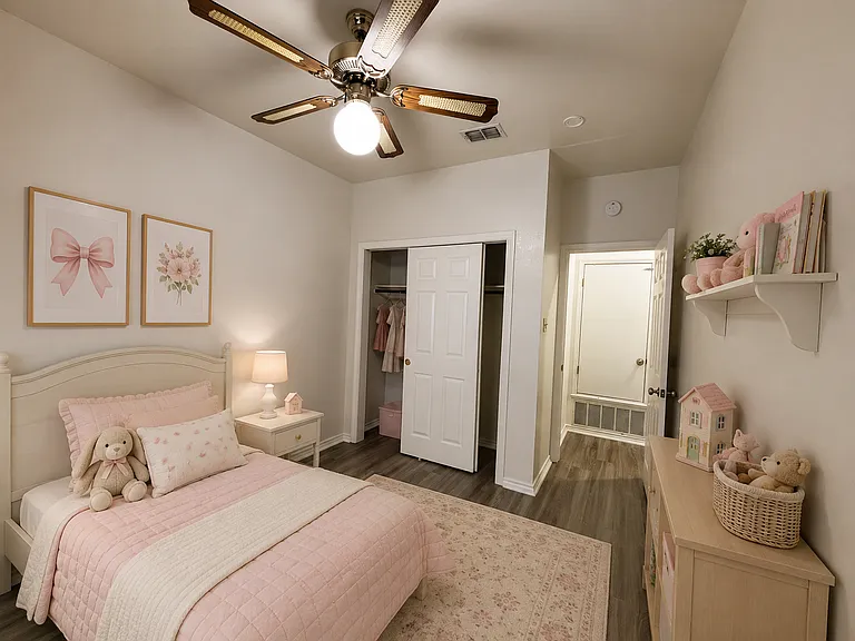 2nd and 3rd bedroom