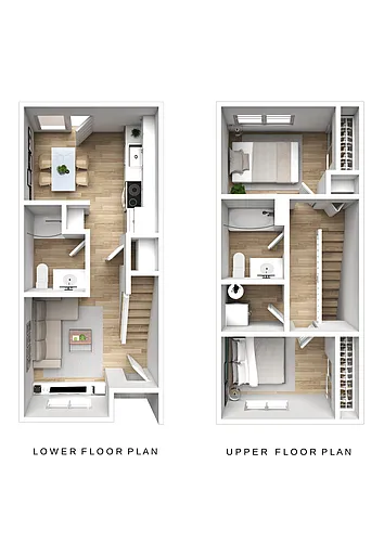 Floor plan 2x2 TH