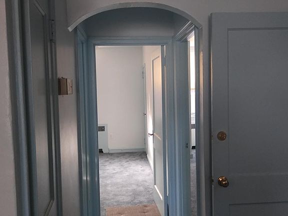 Looking at the bedrooms from the living room