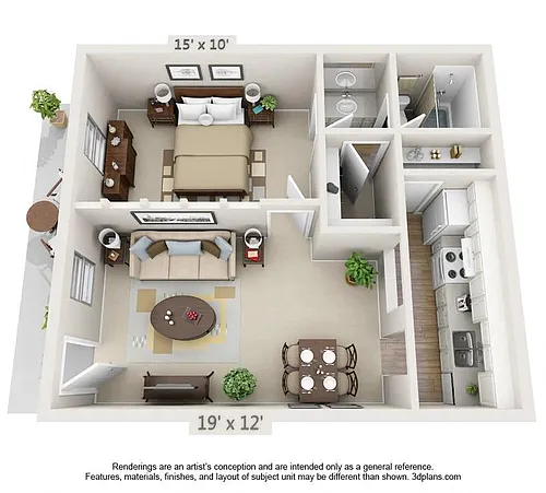 Floor plan Renovated Amber