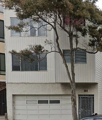 Front of building