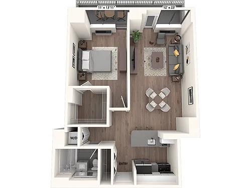 Floor plan A1-221-754-ter