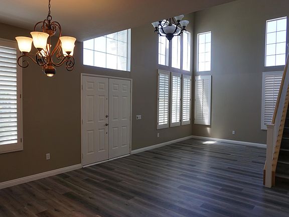 View from dinning room to front door