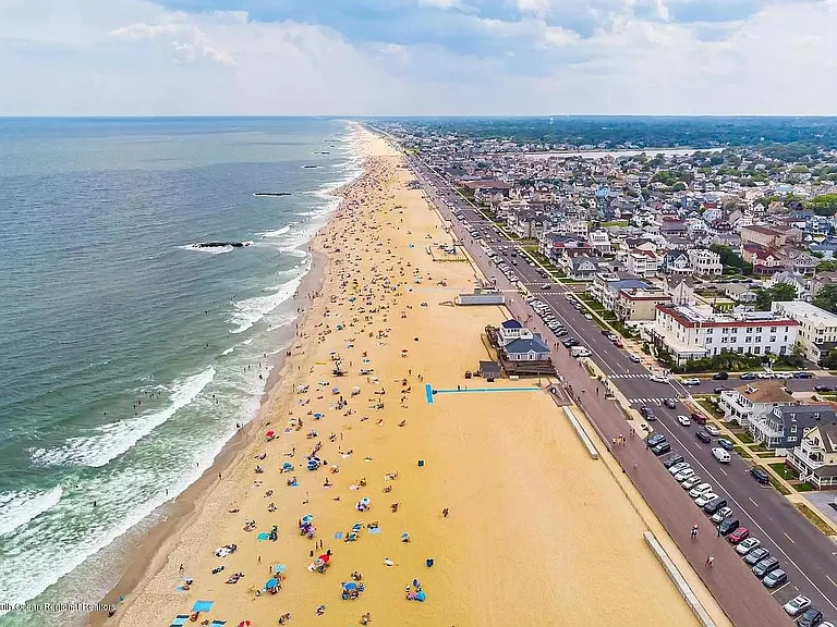 Belmar beach - 1 block away