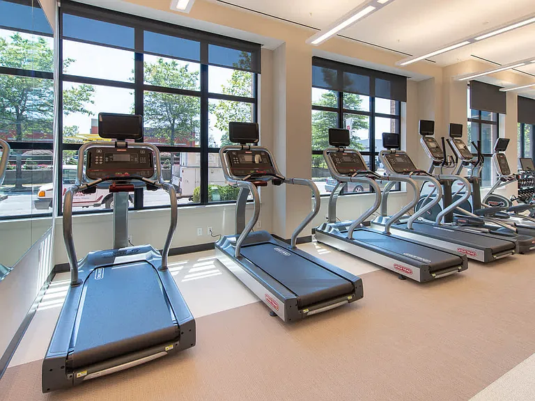 24-hour Fitness Center with Peloton Bikes