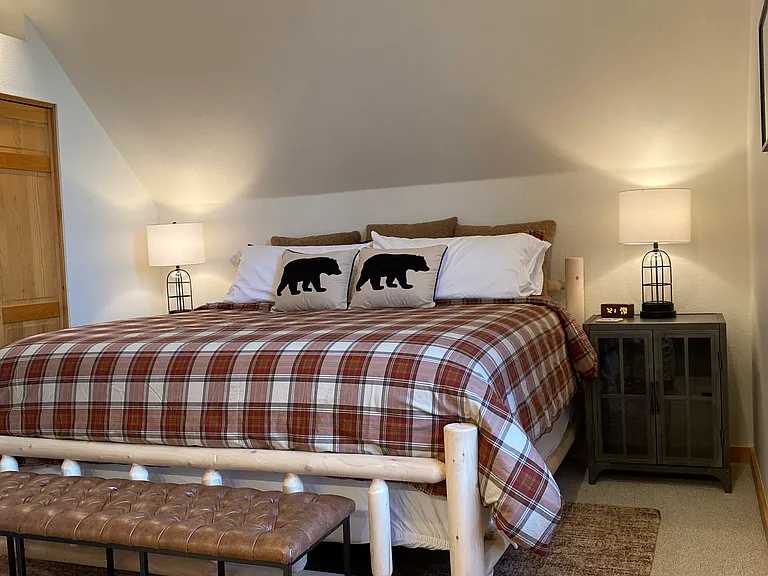 Upstairs King Bedroom Suite