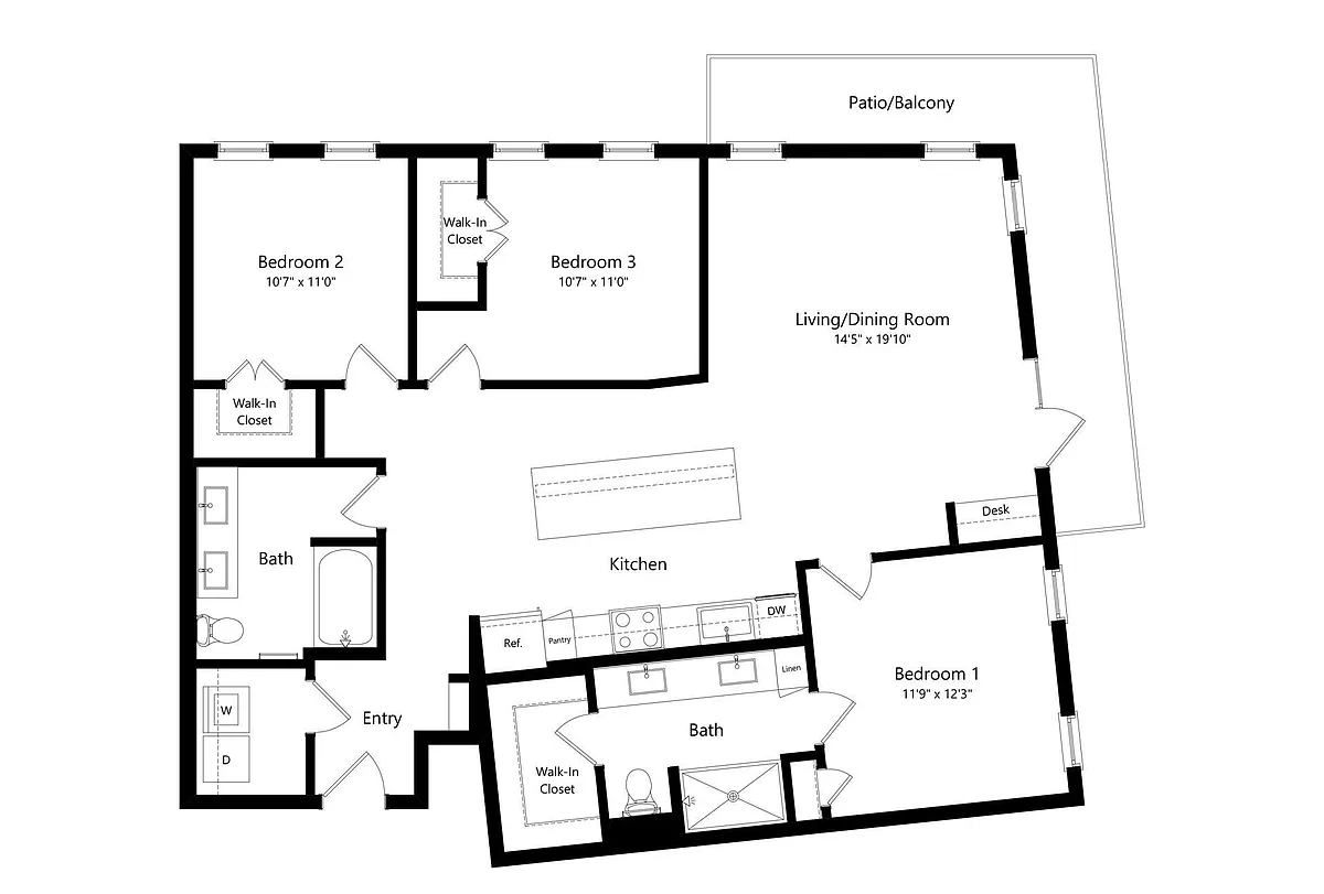 Floor plan C2