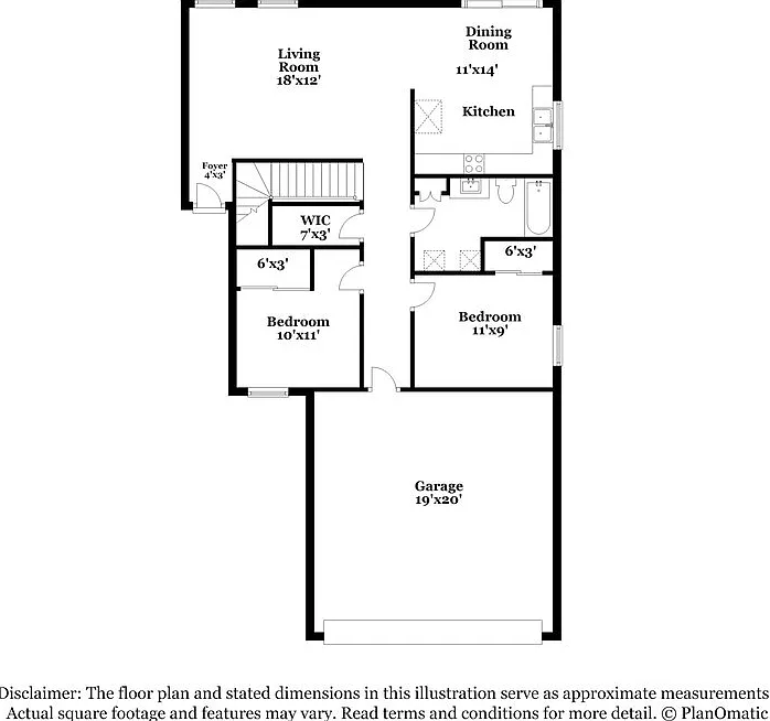 3 bed, 2.0 bath, 1417 sqft, $2,145 — Photo 2