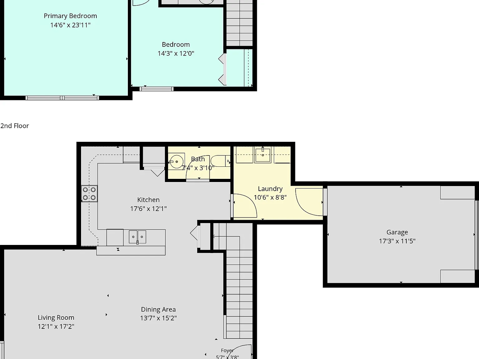 2 bed, 2.5 bath, 1534 sqft, $2,195 — Photo 4