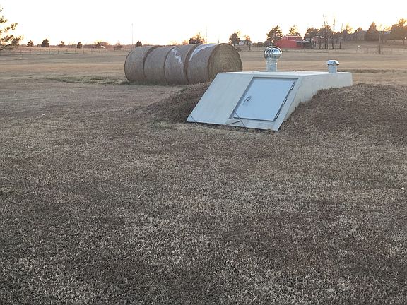 Storm shelter installed last