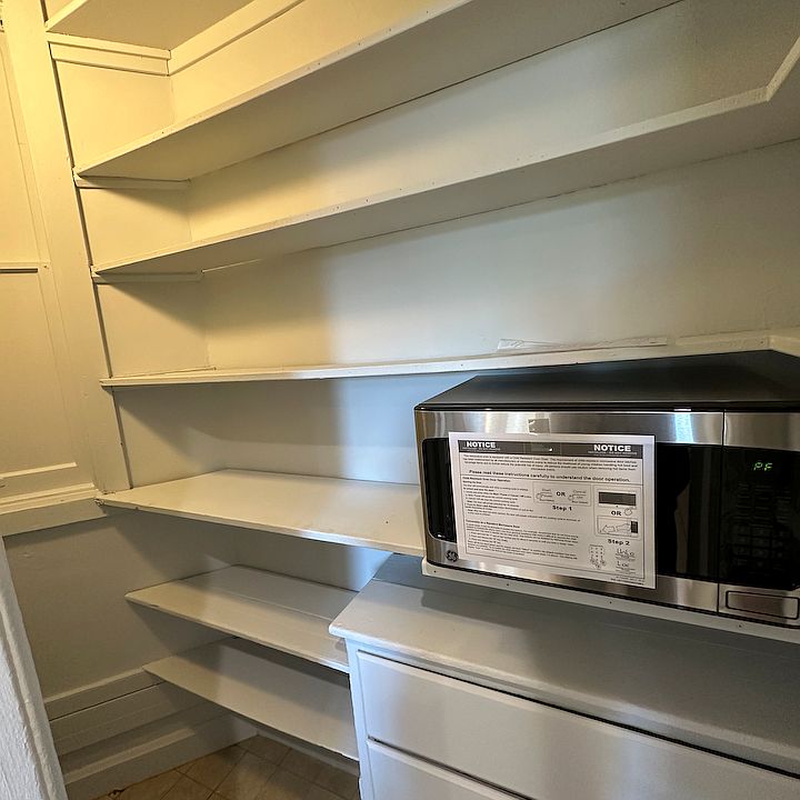 Pantry shelves