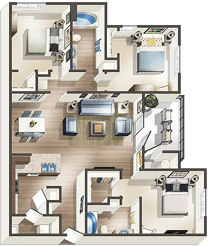 Floor plan C1