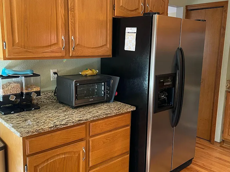 Another view of the kitchen