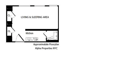 Rented by Alpha Properties NYC I LLC
