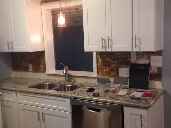 New Cabinets & Countertops 
