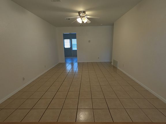View of living room from front door