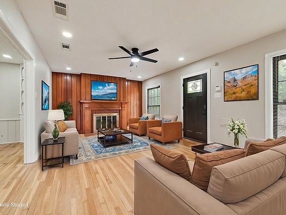 Virtually Staged Living Room