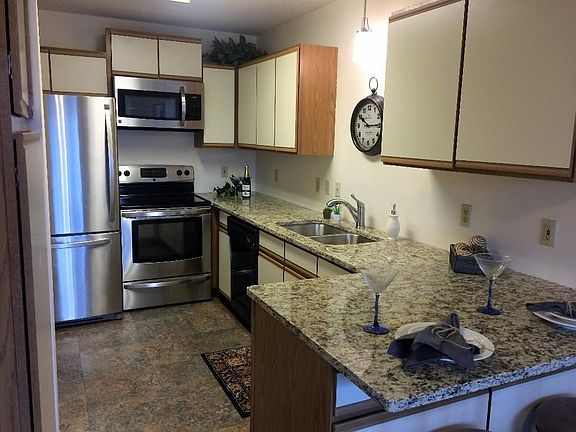 Updated kitchen with SS appliance