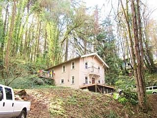 House from lower drive