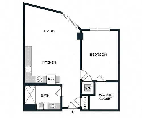 Floor plan 1H