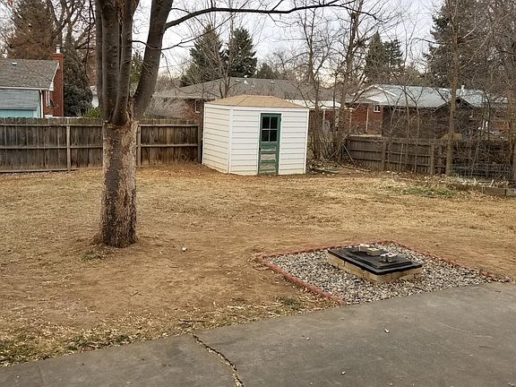 backyard in winter