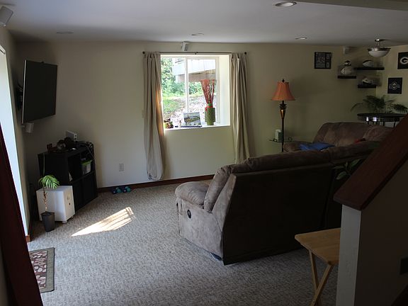 Lower level rec room