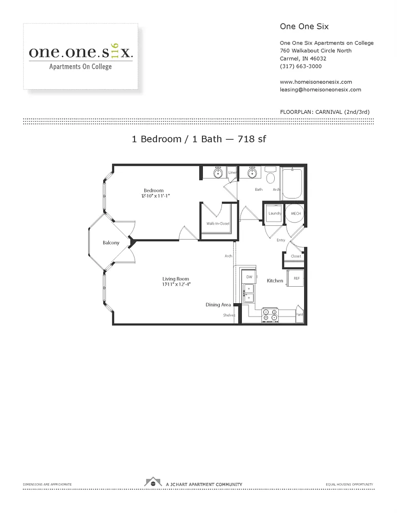 Floor plan Carnival (U3 One-Three) 1.1