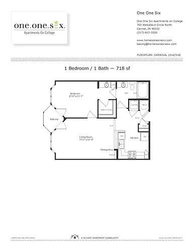 Floor plan Carnival (U3 One-Three) 1.1