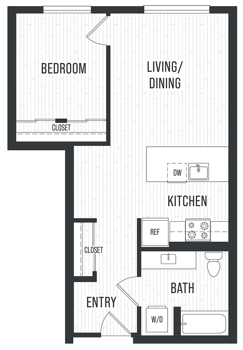 Floor plan 1H