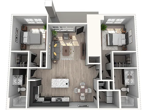 Floor plan Longs Peak