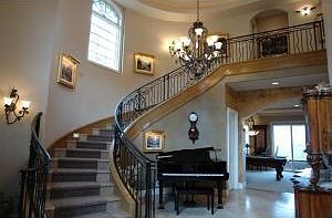 Dramatic entry