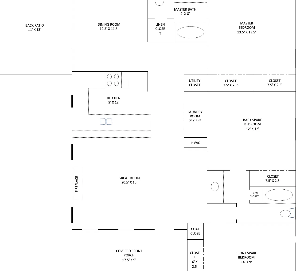 3 bed, 1428 sqft, $2,400 — Photo 3