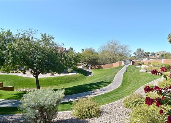 plenty of green spaces