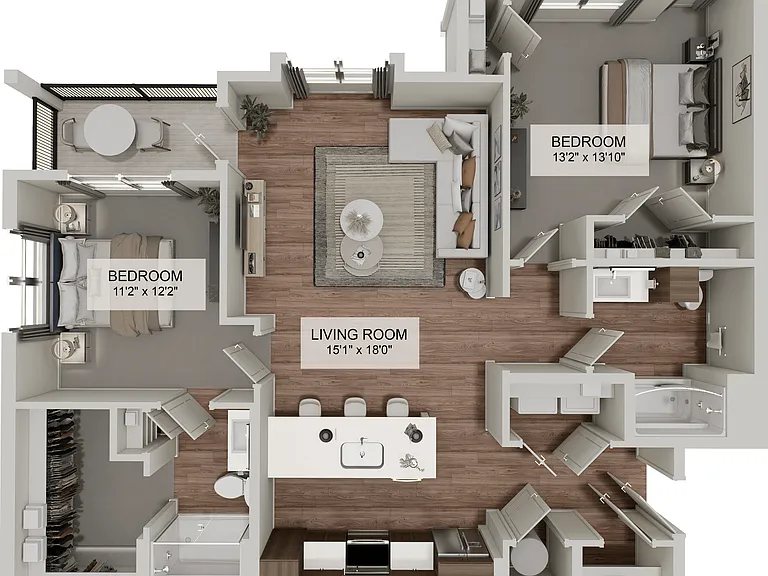 Wrenley Luxury Apartment Homes — Photo 49