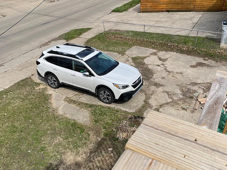 One off-street parking spot