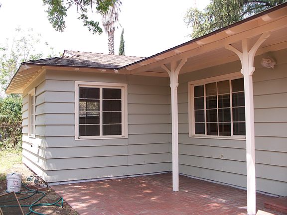 View from the backyard