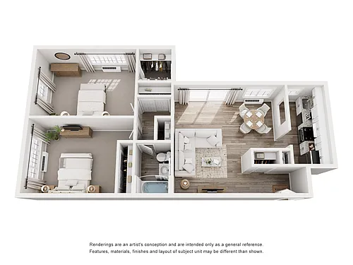 Floor plan Brentwood Renovated
