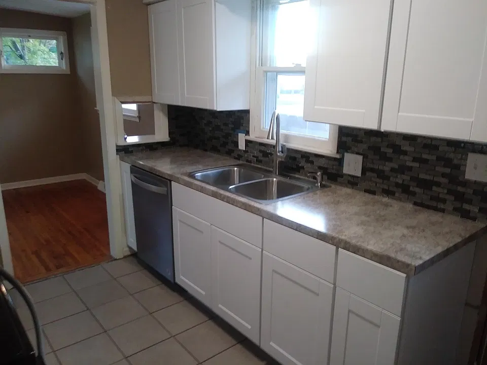 New, updated kitchen and bathroom