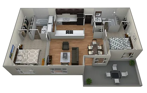 Floor plan The Birch