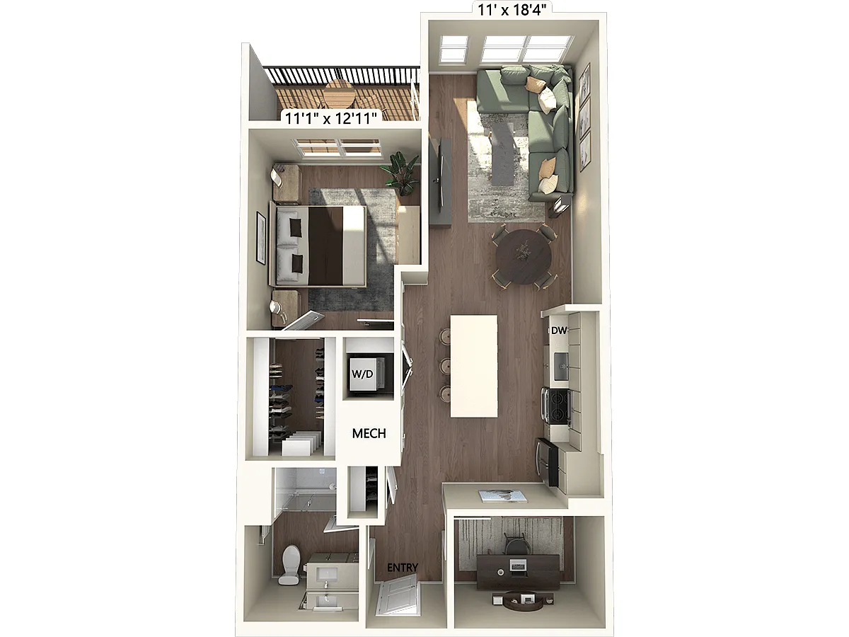 Floor plan A3D-829-2